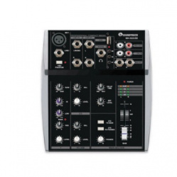 Soundtrack Mezcladora MX-502USB, 5 Canales, USB, 48V, Negro 