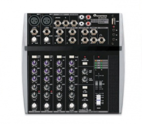 Soundtrack Mezcladora MX-802USB, 6 Canales, XLR, USB A, 230mA 