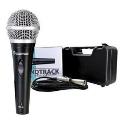 Soundtrack Micrófono Vocal PRO-58, Alámbrico, XLR-3, Negro/Gris 