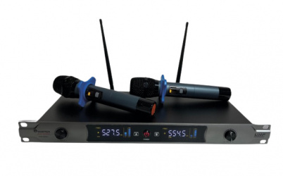 Soundtrack Kit Micrófono de Mano STW-56HU2, Inalámbrico, 12V, Negro 