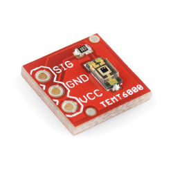 Sparkfun Sensor de Luz Ambiental TEMT6000, Rojo 