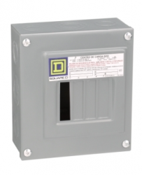 Square D Centro de Carga QOD4S, 4 Polos, 60A, Sobreponer 