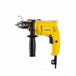 Stanley Taladro Eléctrico SDH600-B3 con Percusión, Alámbrico, Reversible, 1/2