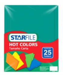 Starfile Fólder PH0049, Tamaño Carta, Azul, 25 Piezas 