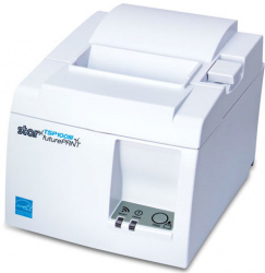 Star Micronics TSP143IIIU, Impresora de Etiquetas, Térmica Directa, 203 x 203DPI, Serial, Paralelo, USB, Blanco 