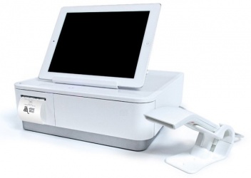 Star Micronics Sistema POS con Impresora mPOP, Térmica Directa, Inalámbrico, Bluetooth, Blanco 
