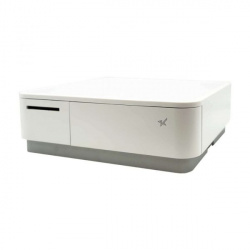 Cajón de Dinero con Impresora de Tickets Star Micronics mPOP, Blanco 