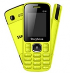 Starphone Q-38, Teléfono Móvil con Cámara, Bluetooth 2.0, Amarillo 