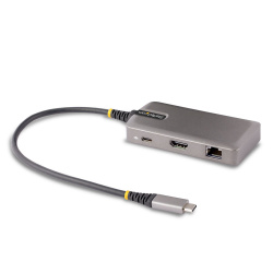StarTech.com Docking Station 103B-USBC-MULTIPORT USB 3.2 C, 2x USB 3.1, 1x HDMI, 1x RJ-45, Gris 