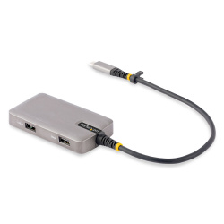 StarTech.com Docking Station 104B-USBC-MULTIPORT USB 3.2 C, 1x USB 3.2, 2x USB 2.0, 1x HDMI, Gris 