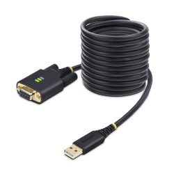 StarTech.com Cable USB-A Macho - DB9 Hembra, 3 Metros 
