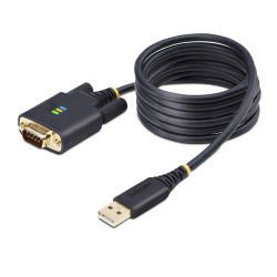 StarTech.com Cable USB-A Macho - DB9 Macho, 2 Metros 