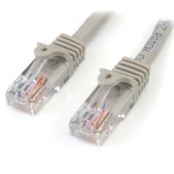 StarTech.com Cable Patch Cat5e UTP sin Enganches RJ-45 Macho - RJ-45 Macho, 1 Metro, Gris  