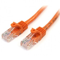 StarTech.com Cable Patch Cat5e UTP sin Enganches RJ-45 Macho - RJ-45 Macho, 1 Metro, Naranja  