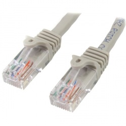 StarTech.com Cable Patch Cat5e UTP sin Enganches RJ-45 Macho - RJ-45 Macho, 50cm, Gris  