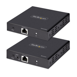 StarTech.com Transmisor y Receptor Alámbrico por Cable Cat5/Cat5e/Cat6, Entrada 1 x RJ-45 1 x HDMI, Salida 1 x RJ-45 2 x HDMI, hasta 70 Metros  