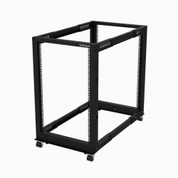 StarTech.com Rack Abierto 4 Postes, 18U, hasta 544kg, Negro 