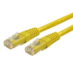 StarTech.com Cable Patch Cat6 UTP Moldeado RJ-45 Macho - RJ-45 Macho, 91cm, Amarillo  