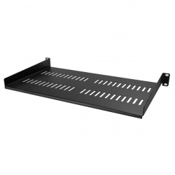 StarTech.com Charola Ventilada 1U para Rack, hasta 20kg, Negro 