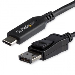 StarTech.com Cable USB-C Macho - DisplayPort Macho, 1.8 Metros, Negro 