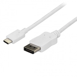 StarTech.com Cable USB-C Macho - DisplayPort Macho, 1.8 Metro, Blanco 