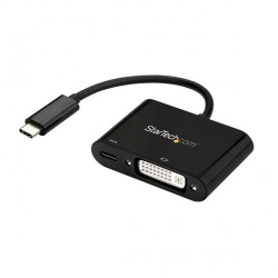 StarTech.com Adaptador de Video Externo USB-C Macho - DVI Hembra, Negro 