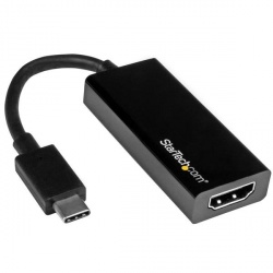 StarTech.com Adaptador de Video USB 3.1 C - HDMI, Negro 