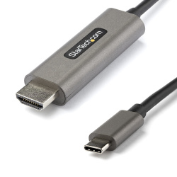 Startech.com Cable HDMI A Macho - USB C Macho, 5 Metros, Negro 