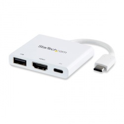 StarTech.com Adaptador USB-C Macho - HDMI 4K Hembra, Blanco 