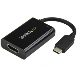StarTech.com Adaptador USB Macho - HDMI Hembra, Negro 