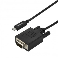 StarTech.com Cable USB-C Macho - VGA Macho, 3 Metros, Negro 