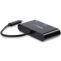 StarTech.com Adaptador USB 3.0 Macho - VGA Hembra, Negro 