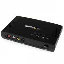 StarTech.com Adaptador Convertidor de Video Compuesto RCA y S-Video a VGA HD15 