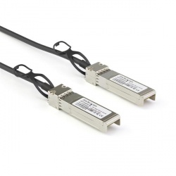 StarTech.com Cable Twinax SFP+ Macho- SFP+ Macho, 1 Metro, Negro, para Dell EMC 