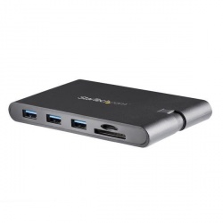 StarTech.com Docking Station USB-C, 3x USB A 3.0, 1x HDMI, 1x VGA, Negro 