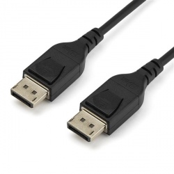 StarTech.com Cable DisplayPort con Certificación VESA DisplayPort 1.4 Macho - DisplayPort 1.4 Macho, 8K, 60Hz, 2 Metros, Negro 