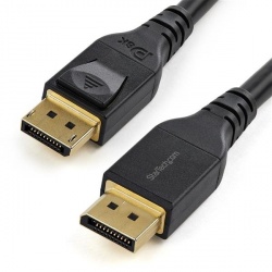 StarTech.com Cable DisplayPort con Certificación VESA DisplayPort 1.4 Macho - DisplayPort 1.4 Macho, 8K, 60Hz, 4 Metros, Negro 