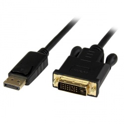 StarTech.com Cable DisplayPort 1.2 Macho - DVI-D Macho, 1080p, 90cm, Negro 