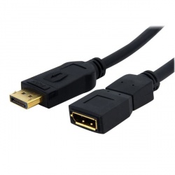 StarTech.com Cable DPEXT6L DisplayPort Macho - DisplayPort Hembra, 1.8 Metros, Negro 