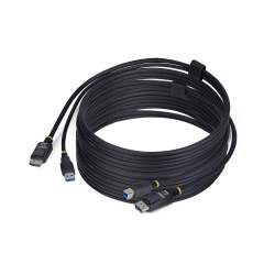 StarTech.com Cable KVM DU12210-KVM-CABLE, DisplayPort/USB-A Macho - DisplayPort/USB Macho, 3 Metros 