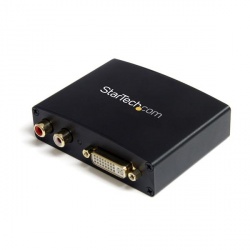 StarTech.com Adaptador Convertidor de DVI-D a HDMI con Audio 