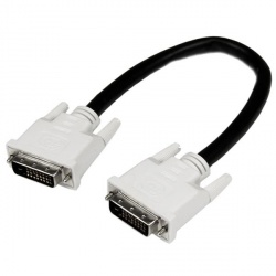 StarTech.com Cable para Monitor DVI-D Macho - DVI-D Macho, 30cm, Negro 