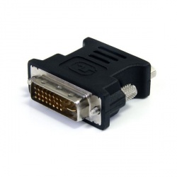StarTech.com Adaptador DVI a VGA, DVI-I Macho - DB15 Hembra, Negro 