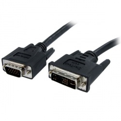 StarTech.com Cable DVI-A Macho - VGA (D-Sub) Macho, 1.8 Metros, Negro 