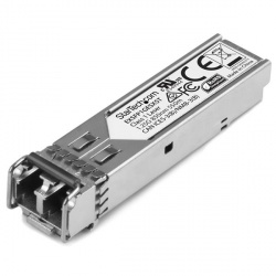 StarTech.com Módulo Transceptor de Fibra SFP de 1Gigabit 1000Base-SX, Multimodo LC, 550m, Compatible con Juniper EX 1GE SX 