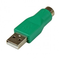 StarTech.com Adaptador Mouse USB A Macho - PS/2 Hembra, Verde 