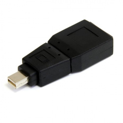 Startech.com Adaptador Convertidor Mini DisplayPort Macho - DisplayPort Hembra, Negro 