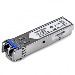 StarTech.com Módulo Transceptor de Fibra Óptica SFP Gigabit Mini-GBIC LC, Multi/Monomodo, 10km/550m, para Cisco GLC-LH-SMD 
