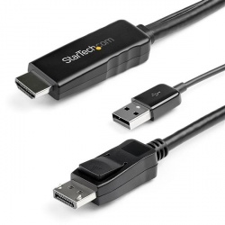 StarTech.com Adaptador HDMI Macho - DisplayPort Macho, 2 Metros  
