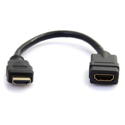 StarTech.com Cable de Alta Velocidad HDMI Macho - HDMI Macho, 15cm, Negro 